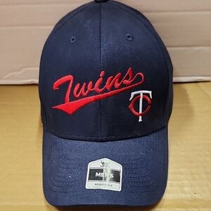 Minnesota Twins Navy Blue Adjustable Cap Velcro Adult